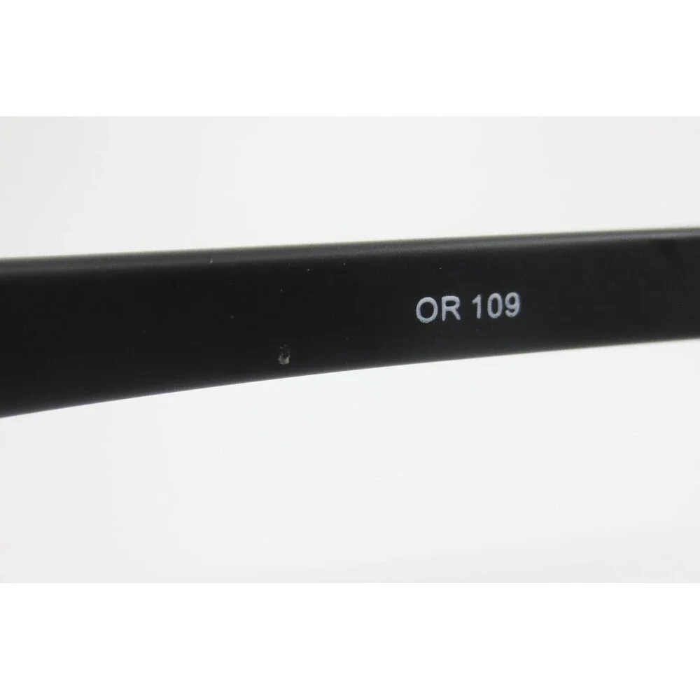 Optical Resort OR 109 Matte Black Silver Clubmaster Eyeglasses 53-21-145 Eyewear